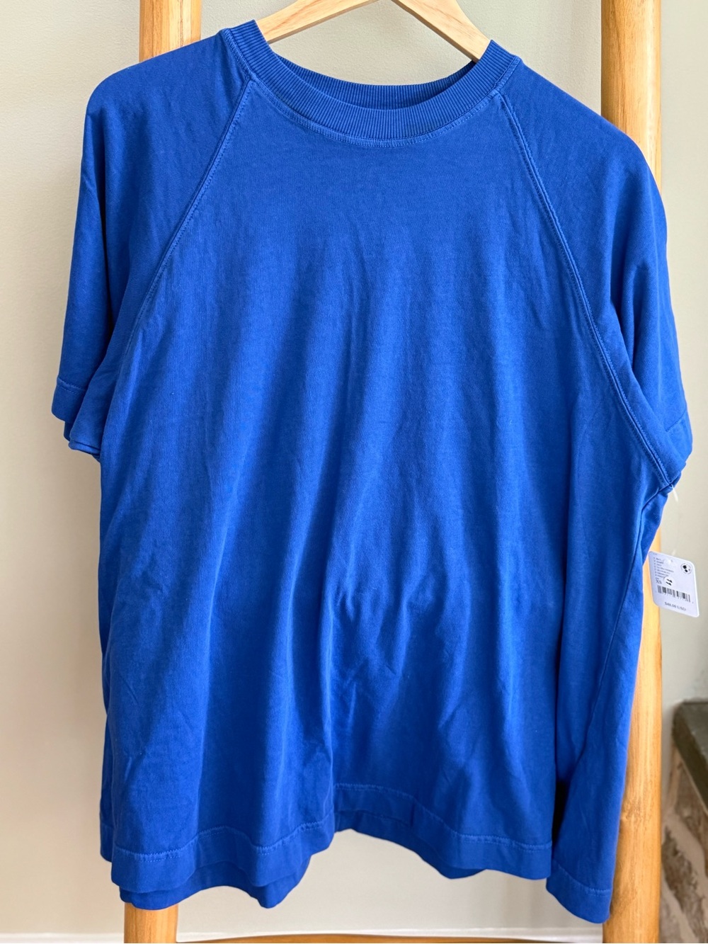 NWT Free Movement oversized Classic Crewneck Tee in Vibrant Royal Blue